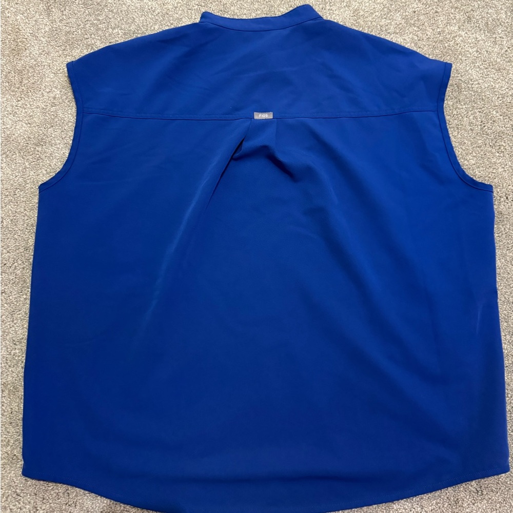 Figs Winning Blue Rafaela - Oversized Scrub Top™ - L
